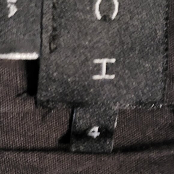 Hatch Pull-On Under the Bump Maternity Black Cotton Cropped Jeans Size 4 - Picture 6 of 8